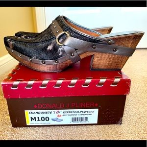 Donald J. Pliner-Western Coutour Collection Mule